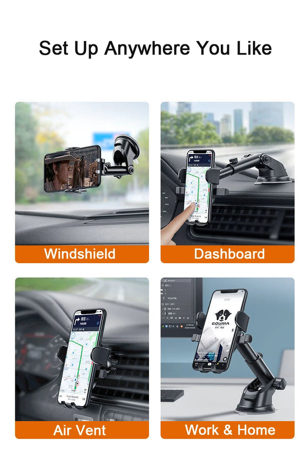 Car Phone Holder Mount Stand & GPS recommended For iPhone