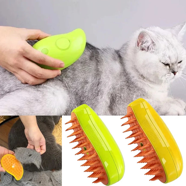 CatCare Steam Brush: Gentle Grooming at its Best!