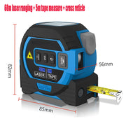 3 In 1 Laser Tape Measure