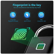 FingerSafe Waterproof Smart Lock