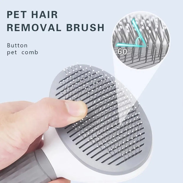 Self-Care Pet Grooming Brush