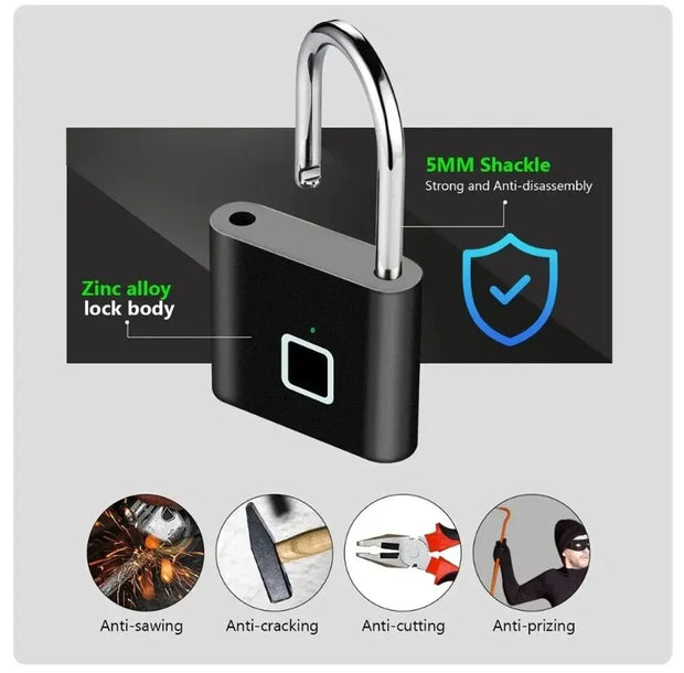 FingerSafe Waterproof Smart Lock