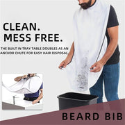 Beard Catcher Cape: Keep Your Shaving Area Tidy!