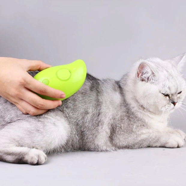 CatCare Steam Brush: Gentle Grooming at its Best!